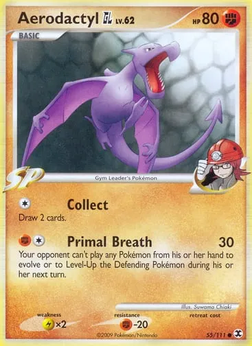 Aerodactyl GL 55/111 Rising Rivals