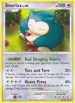 Snorlax 81/111 Rising Rivals