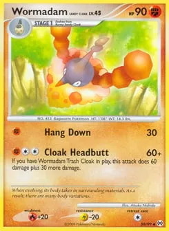 Wormadam Sandy Cloak 50/99 Arceus
