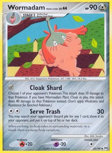 Wormadam Trash Cloak 51/99 Arceus