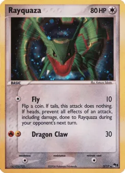Rayquaza 3/17 Cosmos Holo POP Series 1