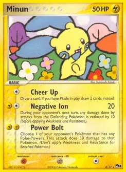 Minun 4/17 POP Series 3