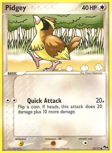 Pidgey 12/17 POP Series 4