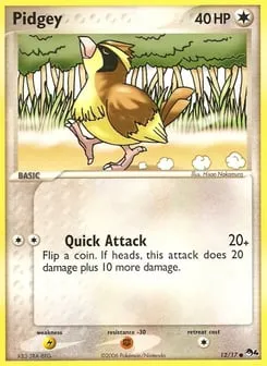 Pidgey 12/17 POP Series 4