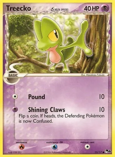 Treecko δ 15/17 POP Series 4