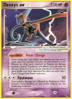 Deoxys ex 17/17 POP Series 4