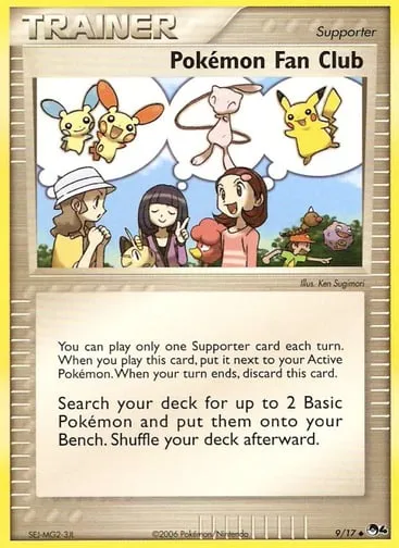Pokémon Fan Club 9/17 POP Series 4
