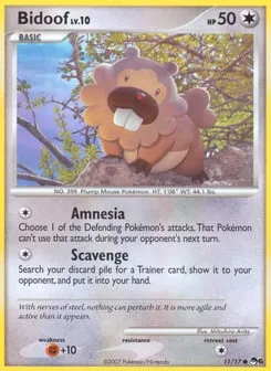 Bidoof 11/17 POP Series 6
