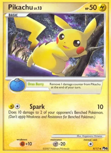 Pikachu 9/17 POP Series 6
