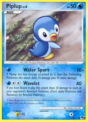 Piplup 16/17 POP Series 9
