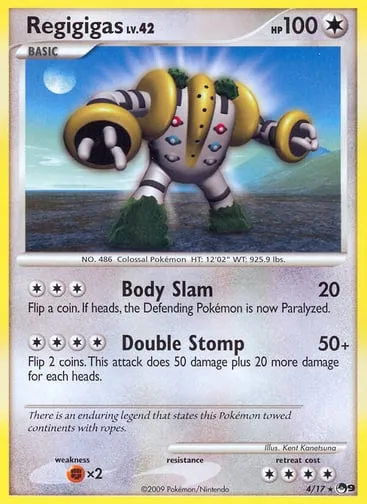 Regigigas 4/17 POP Series 9