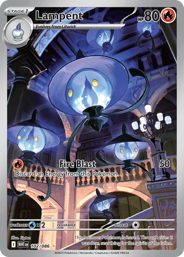 Lampent 102/086 White Flare