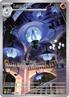 Lampent 102/086 Holo White Flare