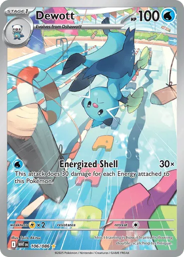 Dewott 106/086 White Flare