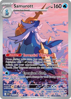 Samurott 107/086 White Flare