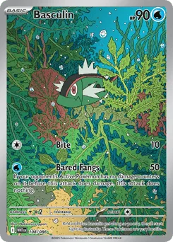 Basculin 108/086 Holo White Flare