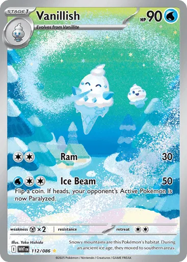 Vanillish 112/086 White Flare