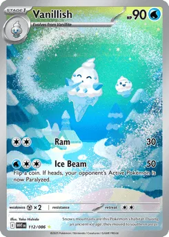 Vanillish 112/086 Holo White Flare