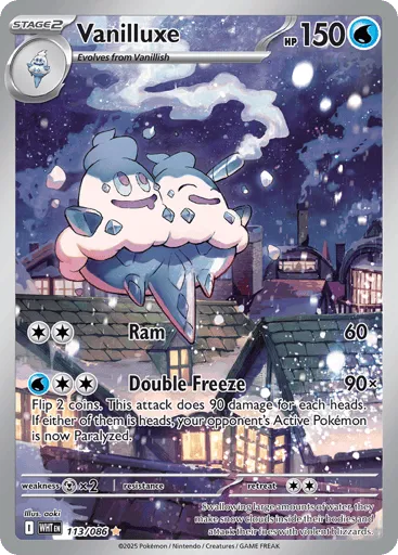 Vanilluxe 113/086 White Flare