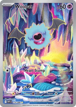 Woobat 119/086 Holo White Flare
