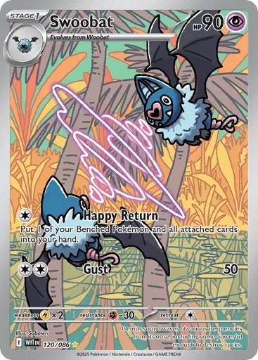 Swoobat 120/086 White Flare
