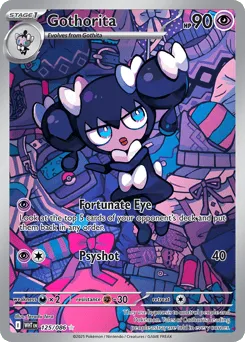 Gothorita 125/086 Holo White Flare