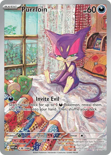 Purrloin 136/086 White Flare