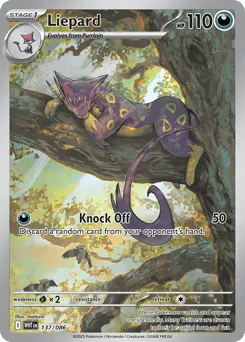 Liepard 137/086 Holo White Flare