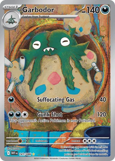 Garbodor 141/086 White Flare
