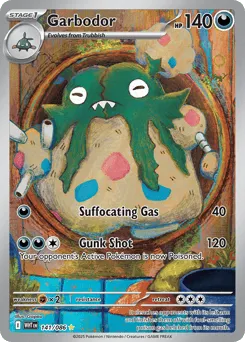 Garbodor 141/086 Holo White Flare
