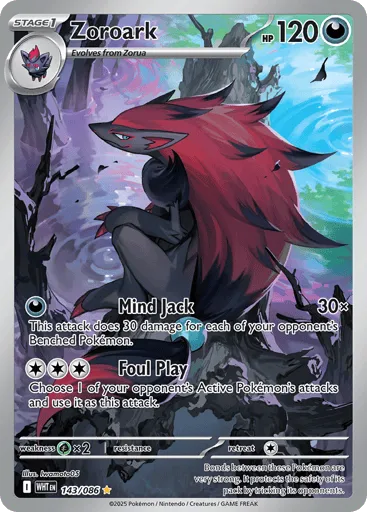 Zoroark 143/086 White Flare