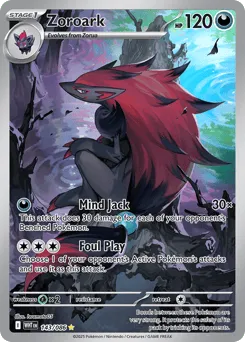 Zoroark 143/086 Holo White Flare