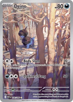 Deino 146/086 Holo White Flare