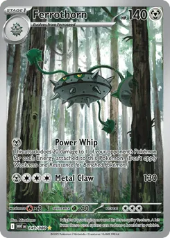 Ferrothorn 149/086 Holo White Flare