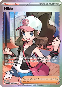 Hilda 164/086 Holo White Flare