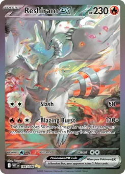 Reshiram ex 166/086 Holo White Flare
