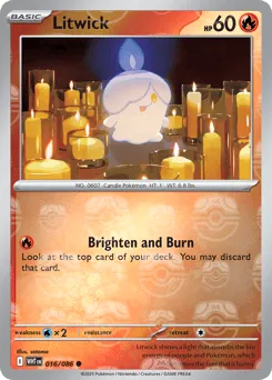 Litwick 016/086 Master Ball White Flare