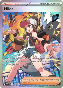 Hilda 171/086 Holo White Flare