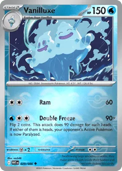 Vanilluxe 029/086 Poké Ball White Flare