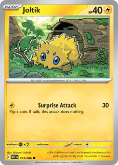Joltik 033/086 Normal White Flare