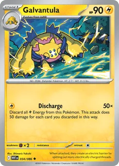 Galvantula 034/086 White Flare