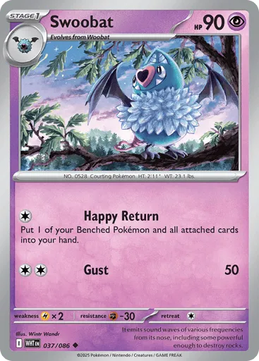 Swoobat 037/086 White Flare