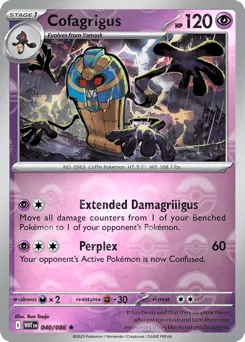 Cofagrigus 040/086 Poké Ball White Flare
