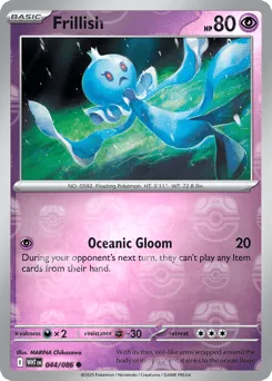 Frillish 044/086 Master Ball White Flare
