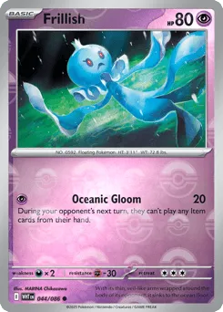 Frillish 044/086 Poké Ball White Flare