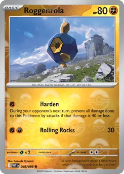 Roggenrola 046/086 Poké Ball White Flare