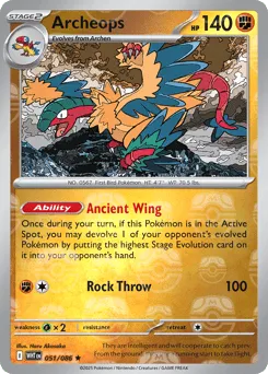 Archeops 051/086 Master Ball White Flare