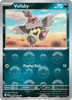Vullaby 063/086 Poké Ball White Flare
