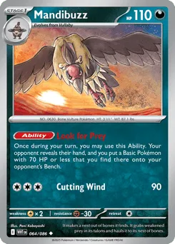 Mandibuzz 064/086 White Flare