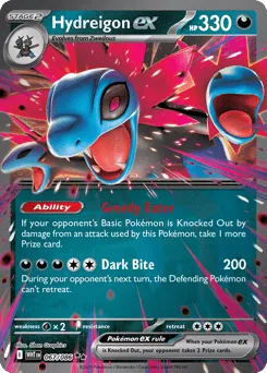 Hydreigon ex 067/086 Holo White Flare